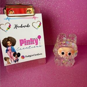 Sparkly Labubu water shaker